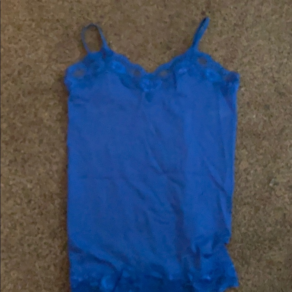 Blue tank top